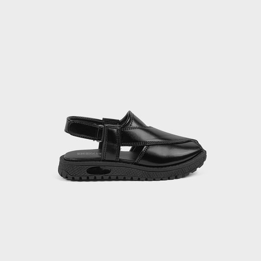 BOYS SANDAL KF10063-BLACK