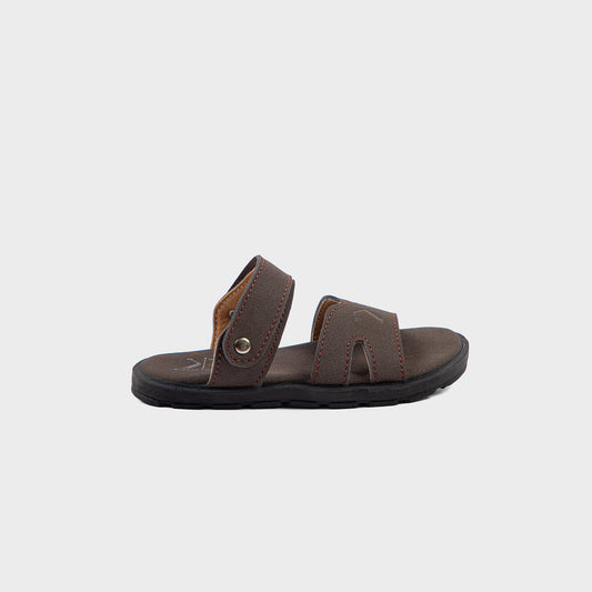 BOYS SLIPPER KF10073-BROWN