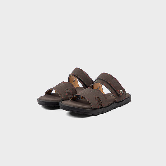 BOYS SLIPPER KF10073-BROWN