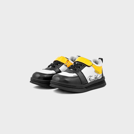 BOYS SNEAKERS KF-3010-WHITE MULTI