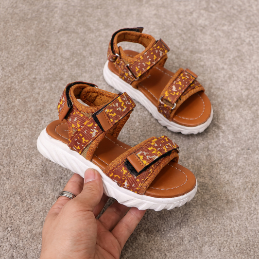 BOYS SANDAL KF10078-TAN