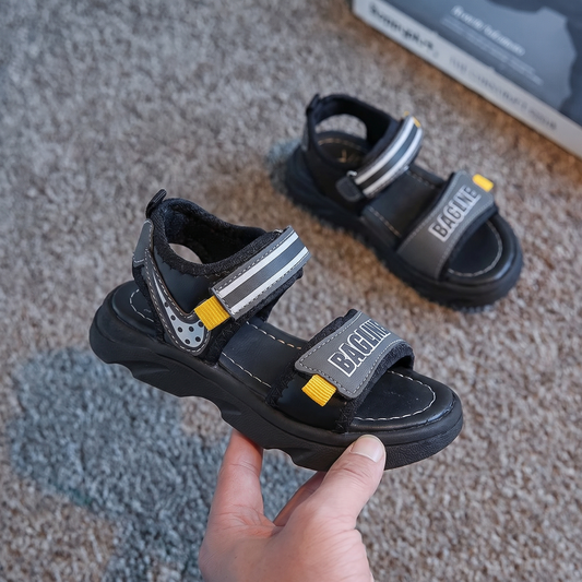 BOYS SANDAL KF10065-BLACK