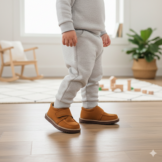 BOYS LOAFERS KF10034-MUSTARD