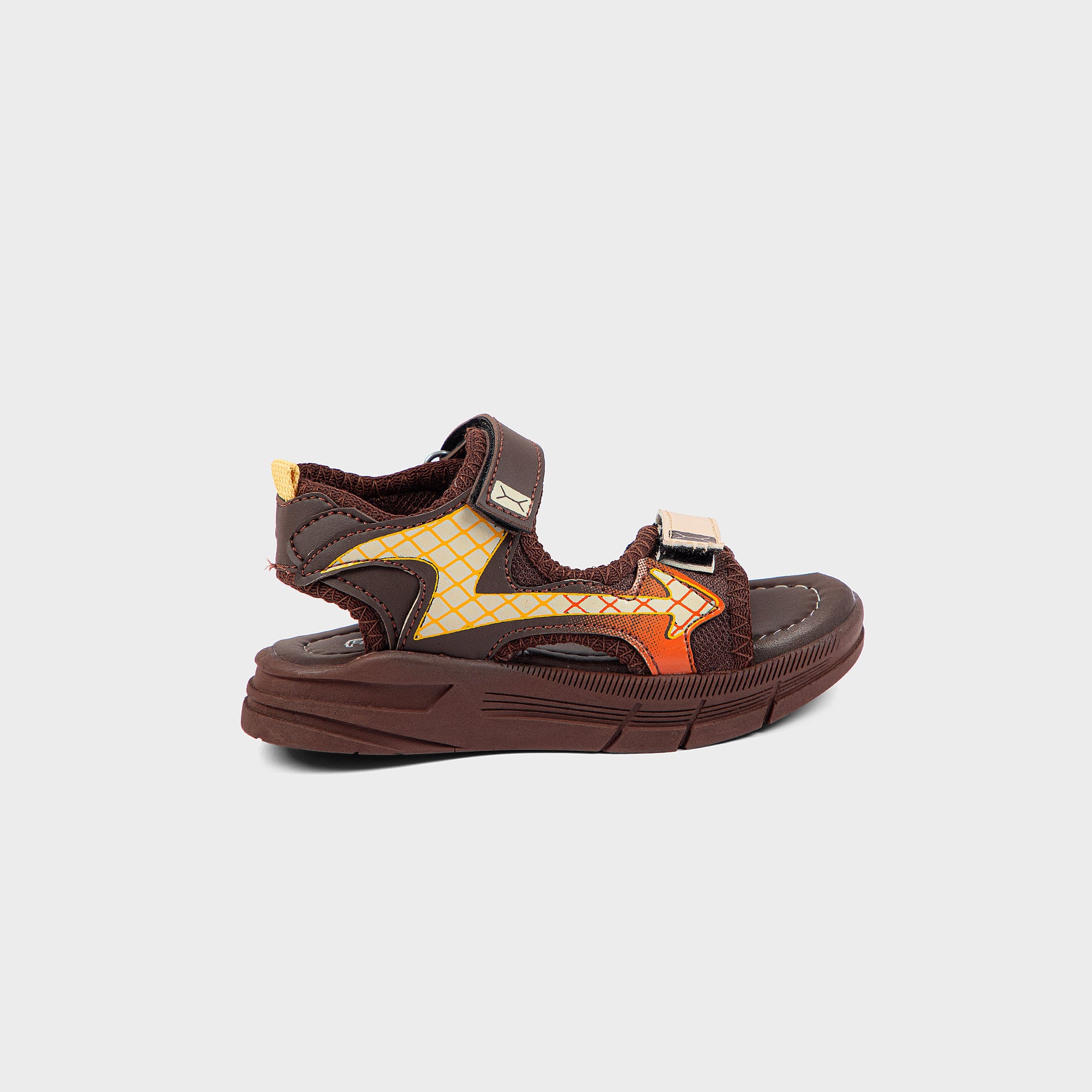 BOYS SANDAL KF10082-BROWN