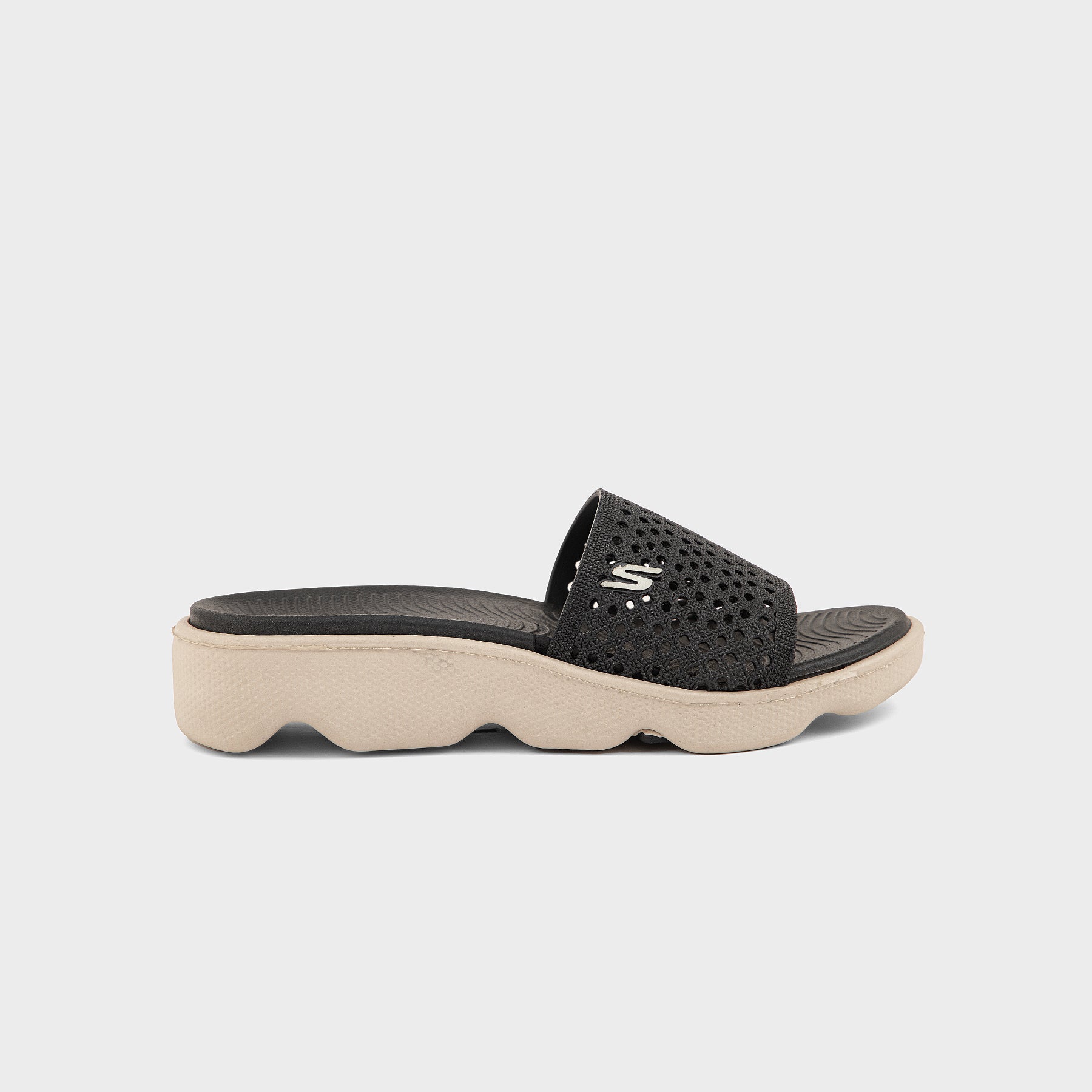 CASUAL FLIP FLOP KF3004-BLACK