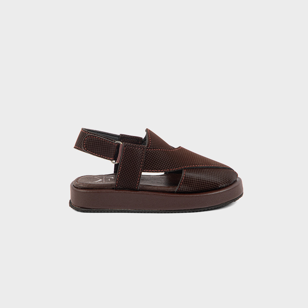 BOYS SANDAL KF10052-BROWN