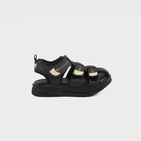 BOYS SANDAL KF10040-BLACK