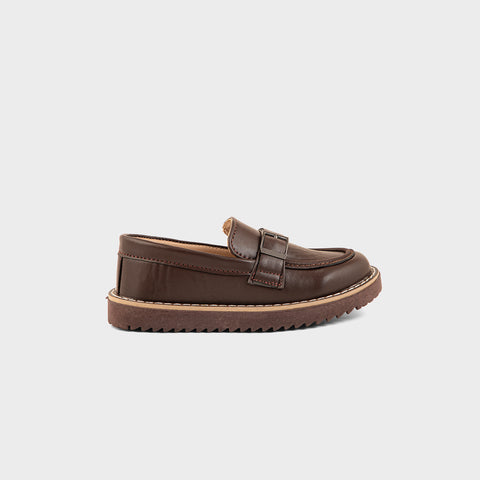 BOYS LOAFERS KF-1108-Brown