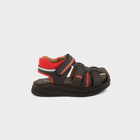 BOYS SANDAL KF10089-BLACK
