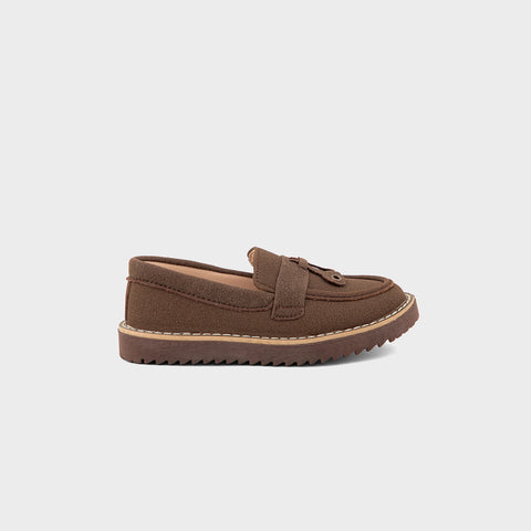BOYS LOAFERS KF-1111-Brown