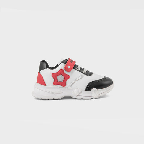 KID SHOES KF/100/10/WIN25 RED/WHITE