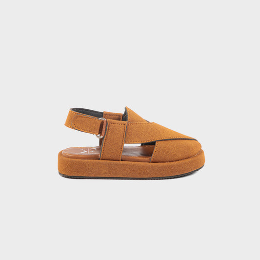 BOYS SANDAL KF10053-MUSTARD