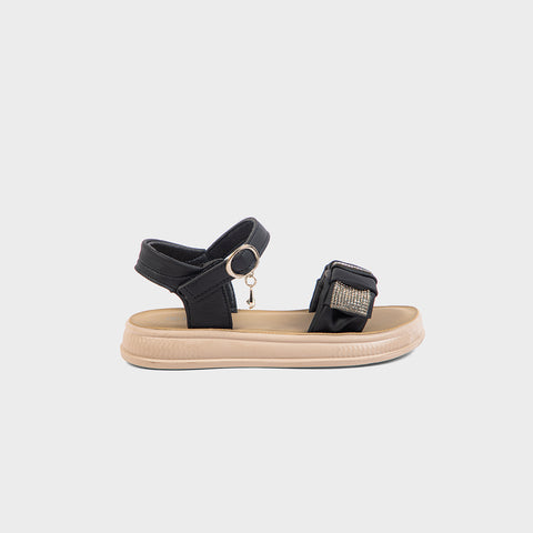 GIRLS SANDAL KF20007-BLACK
