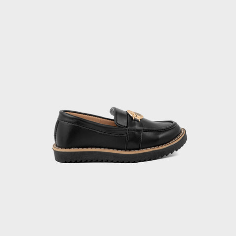 BOYS LOAFERS KF-10096-BLACK