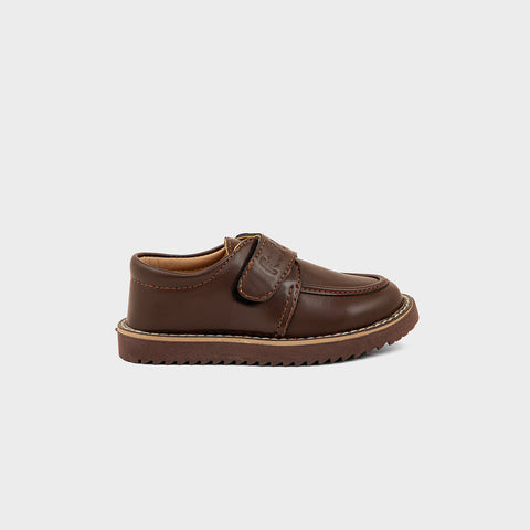 BOYS LOAFERS KF-10093-BROWN
