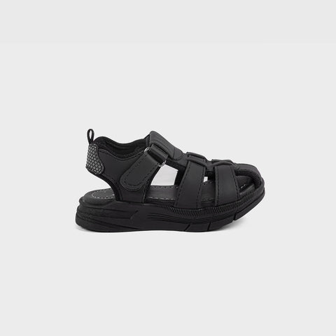 BOYS SANDAL KF10044-BLACK