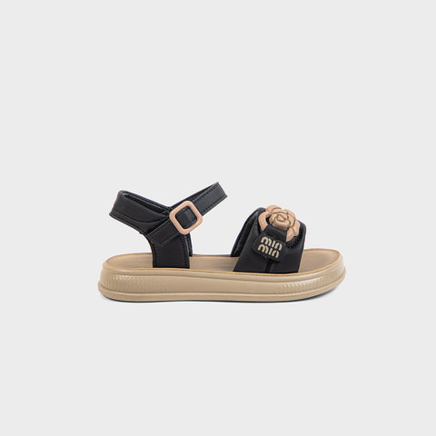 GIRLS SANDAL KF20008-BLACK