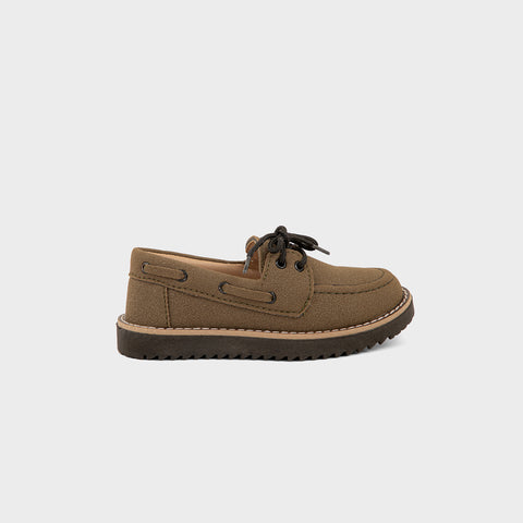 BOYS LOAFERS KF-10099-OLIVE