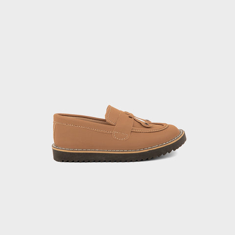 BOYS LOAFERS KF-1112-Brown