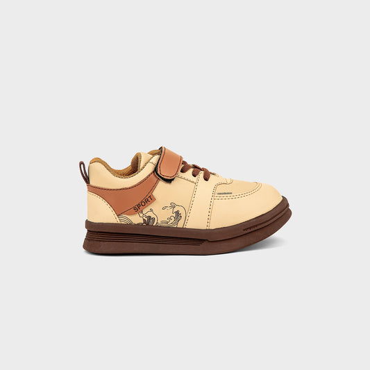 BOYS SNEAKERS KF-3009-BEIGE