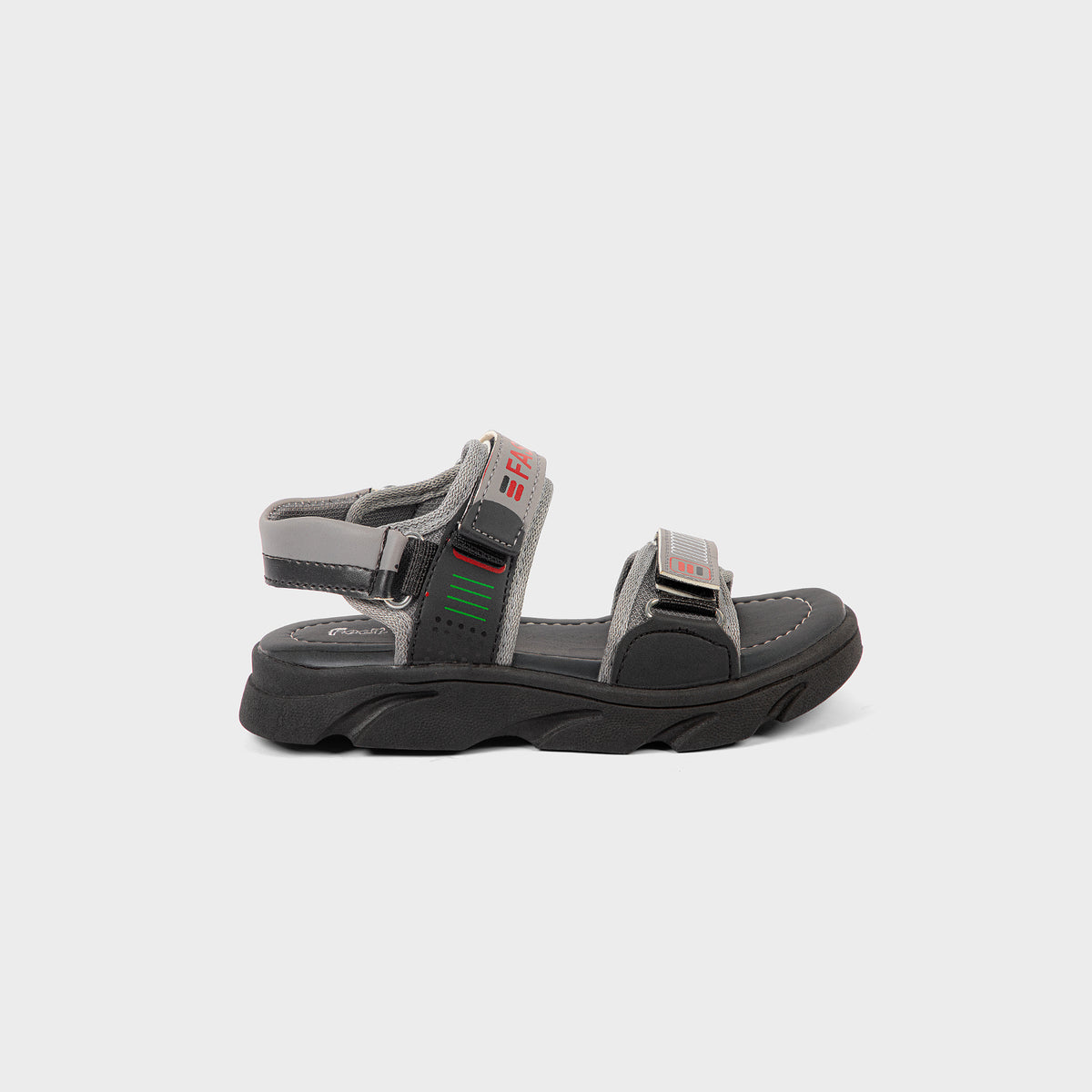 BOYS SANDAL KF10057-BLACK