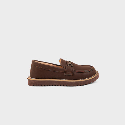 BOYS LOAFERS KF-1101-BROWN