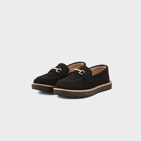 BOYS LOAFERS KF-1110-Black