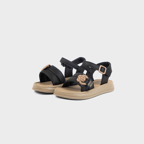 GIRLS SANDAL KF20008-BLACK