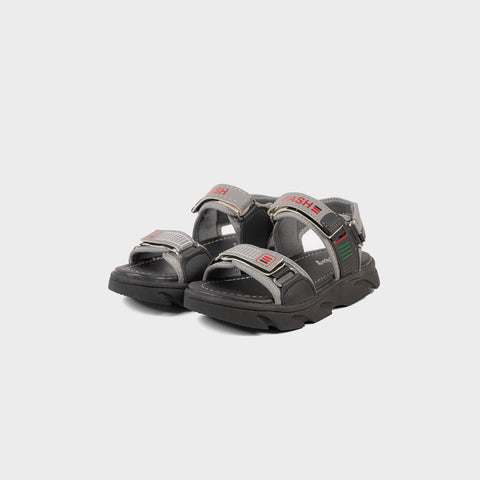 BOYS SANDAL KF10057-BLACK
