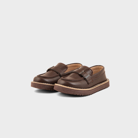 BOYS LOAFERS KF-1108-Brown