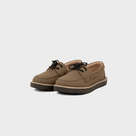 BOYS LOAFERS KF-10099-OLIVE