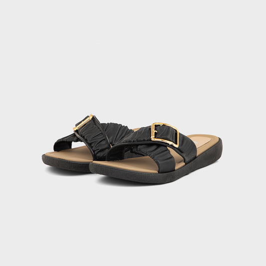 CASUAL SLIP ON KF3006-BLACK