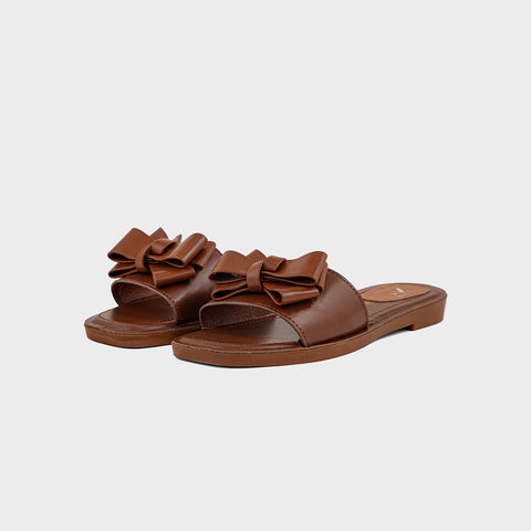 FORMAL SLIP ON KF3008-BROWN