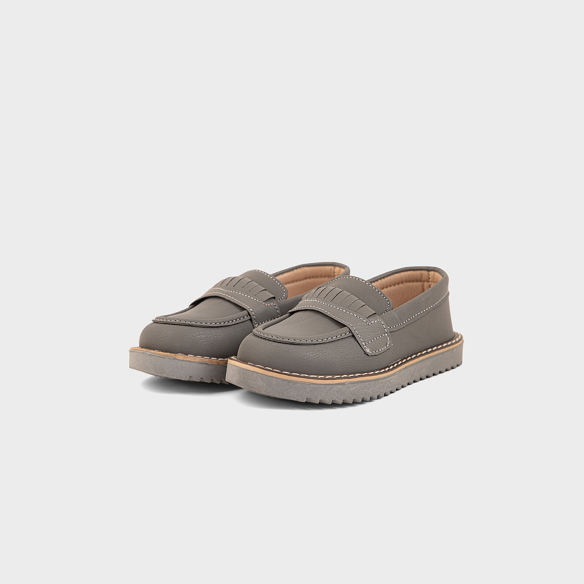 BOYS LOAFERS KF-1109-Grey