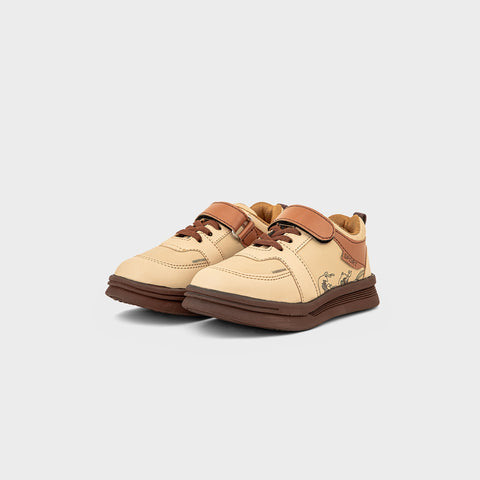 BOYS SNEAKERS KF-3009-BEIGE