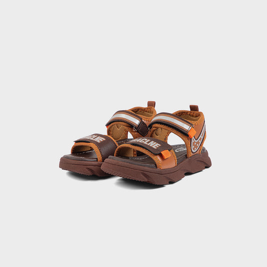 BOYS SANDAL KF10064-BROWN