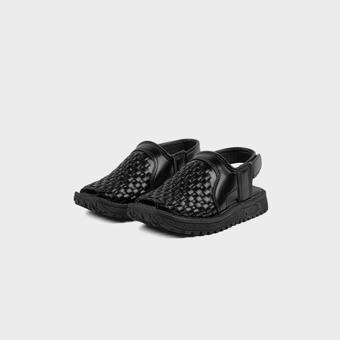 BOYS SANDAL KF10061-BLACK