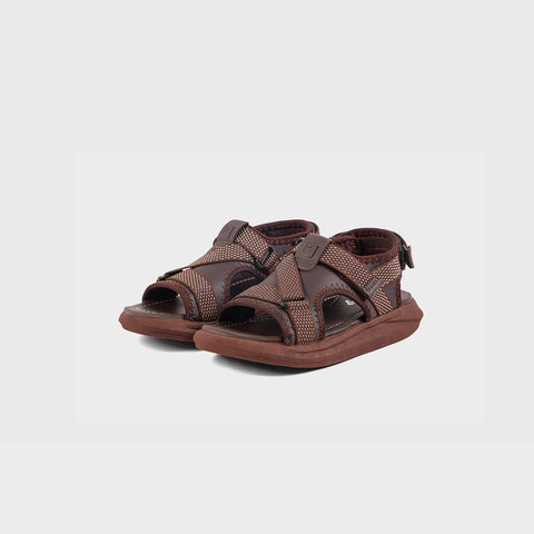 BOYS SANDAL KF10048-BROWN