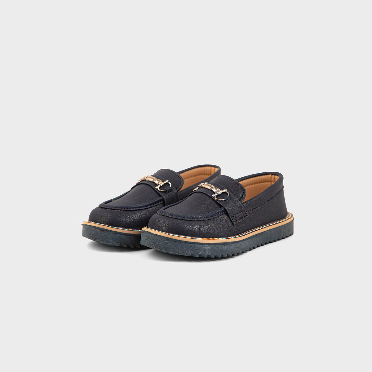 BOYS LOAFERS KF-1104-Black