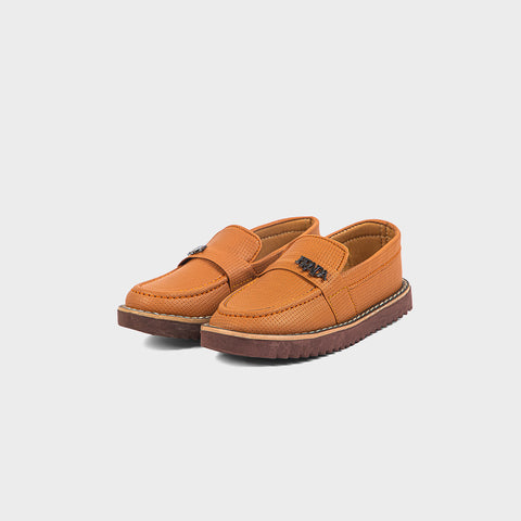 BOYS LOAFERS KF10036-MUSTARD