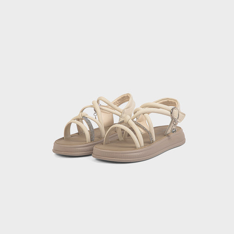 GIRLS SANDAL KF20009-WHITE