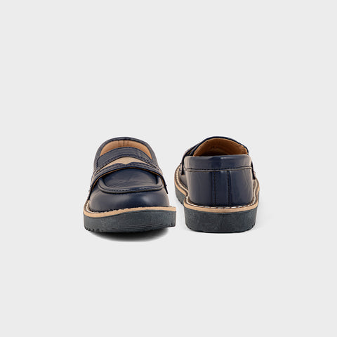 BOYS LOAFERS KF-1106-Blue