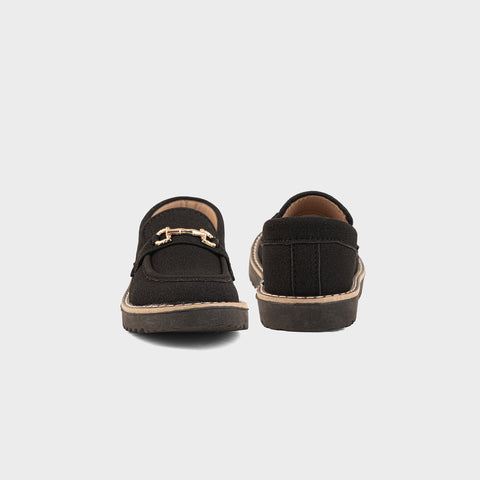 BOYS LOAFERS KF-1110-Black