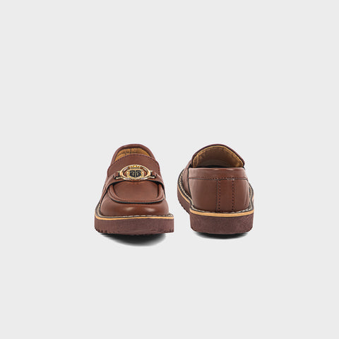 BOYS LOAFERS KF10029-BROWN