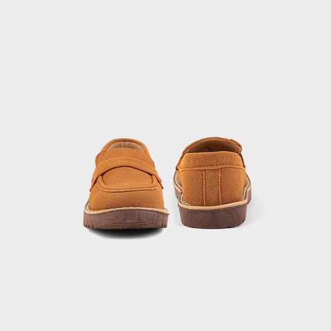 BOYS LOAFERS KF-1103-Brown