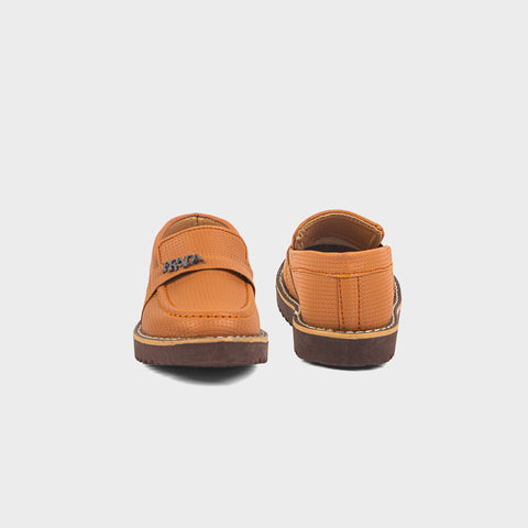 BOYS LOAFERS KF10036-MUSTARD