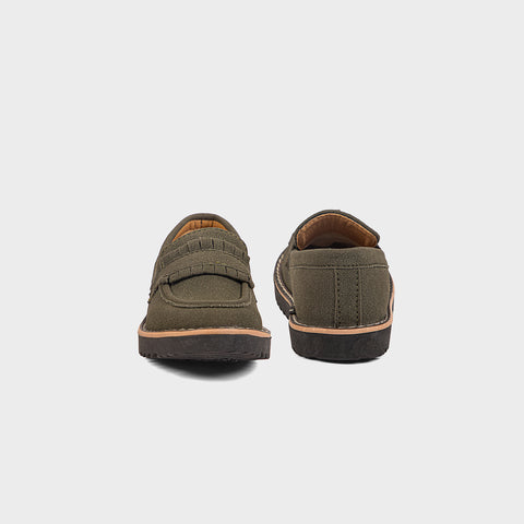 BOYS LOAFERS KF10033-GREEN
