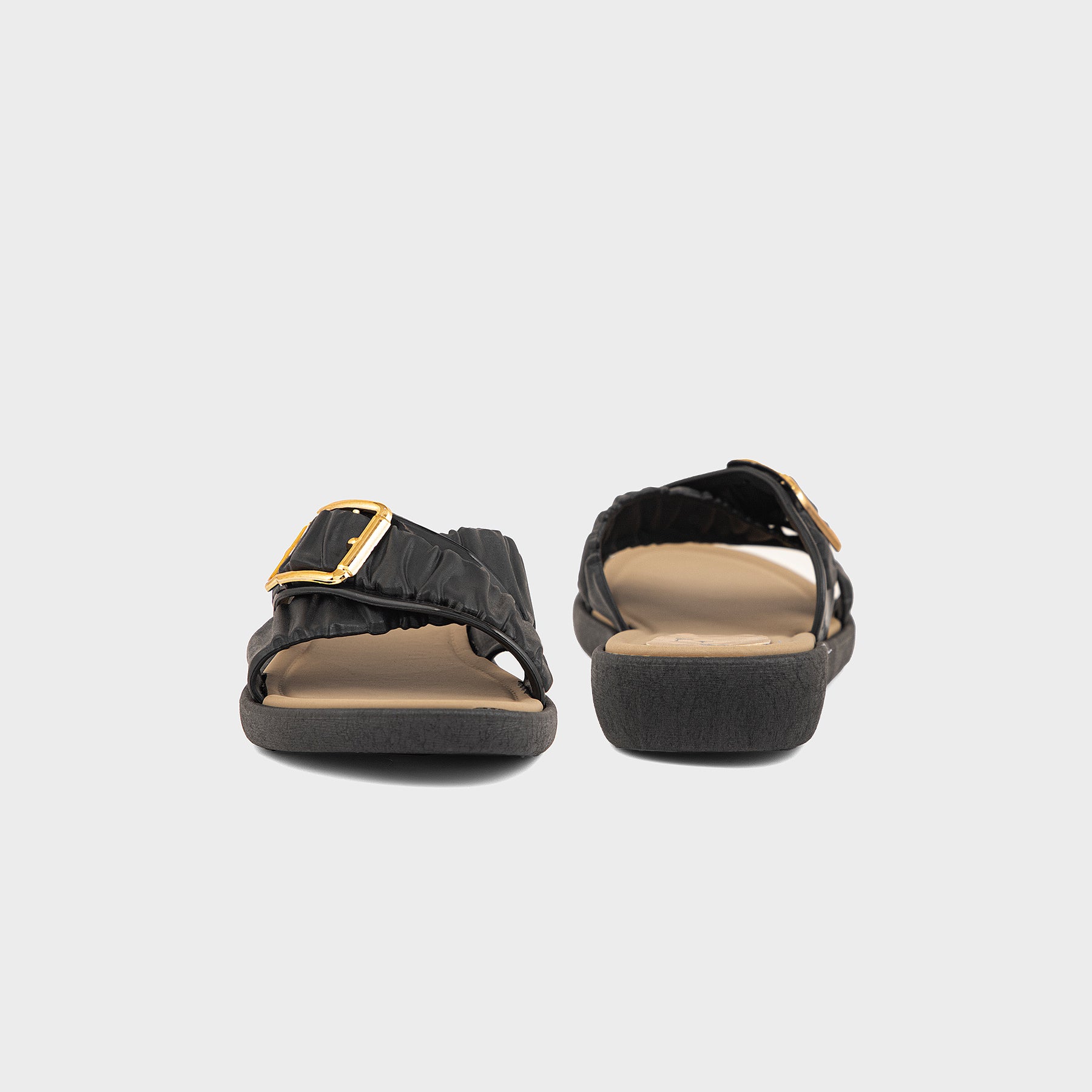 CASUAL SLIP ON KF3006-BLACK