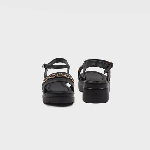 GIRLS SANDAL KF20001-BLACK