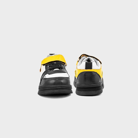 BOYS SNEAKERS KF-3010-WHITE MULTI